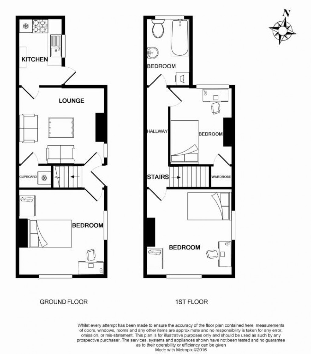 Floorplan for Bulwer Road, Clarendon Park, LE2 3BW