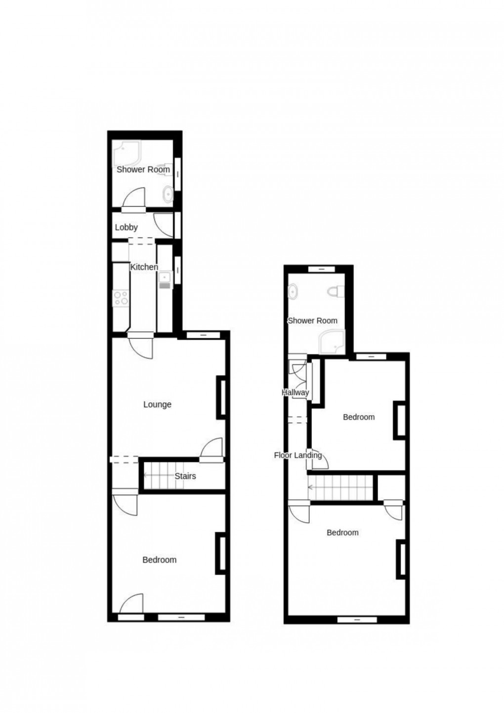Floorplan for Hamilton Street, Evington, LE2 1FP