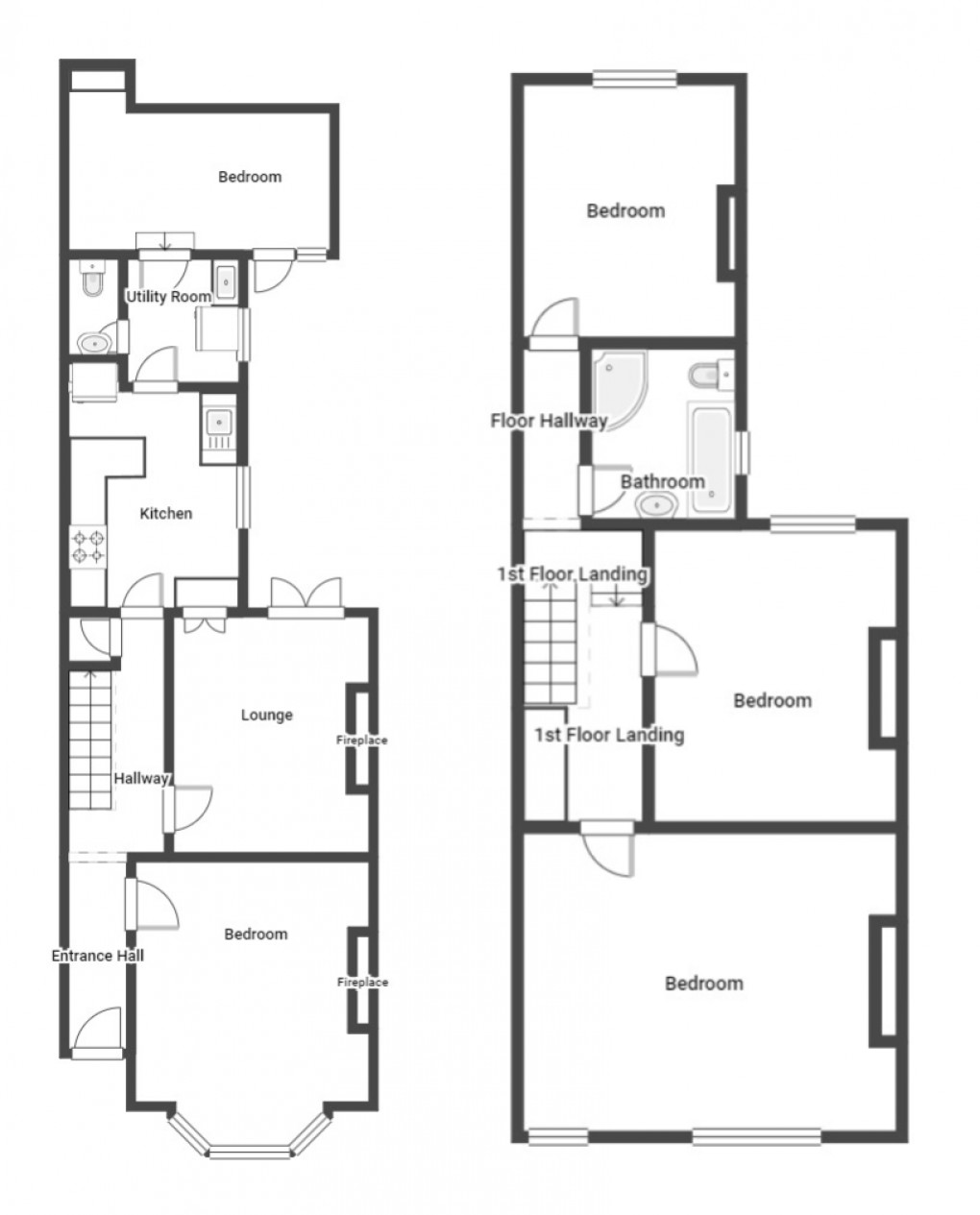 Floorplan for St Albans Road, LE2 1GE