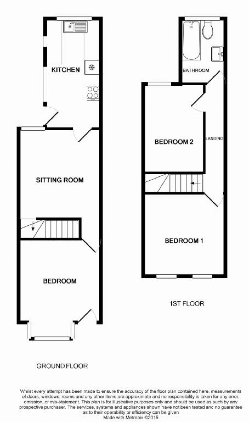 Floorplan for St Leonards Road, Clarendon Park, LE2 1WR