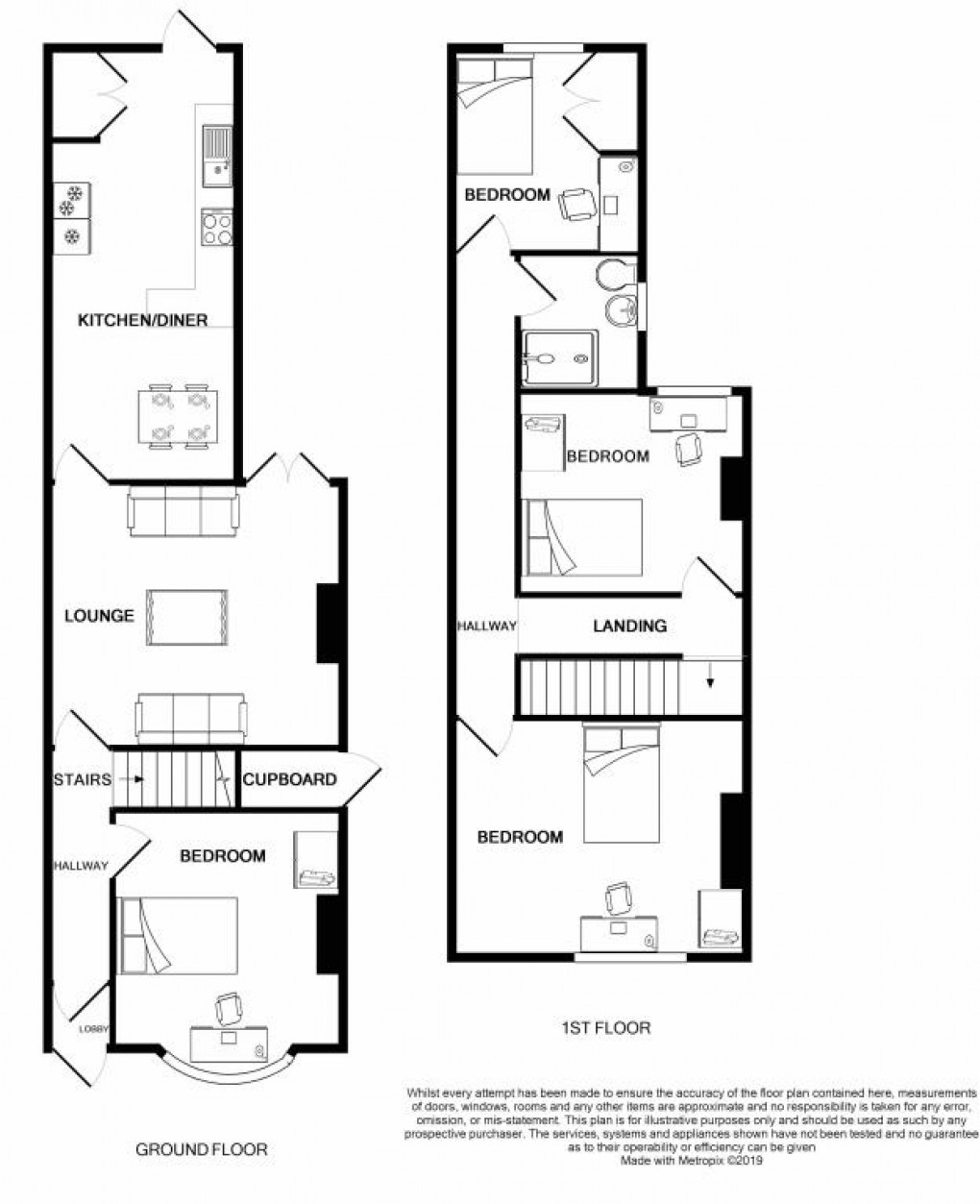 Floorplan for Adderley Road, Clarendon Park, LE2 1WA