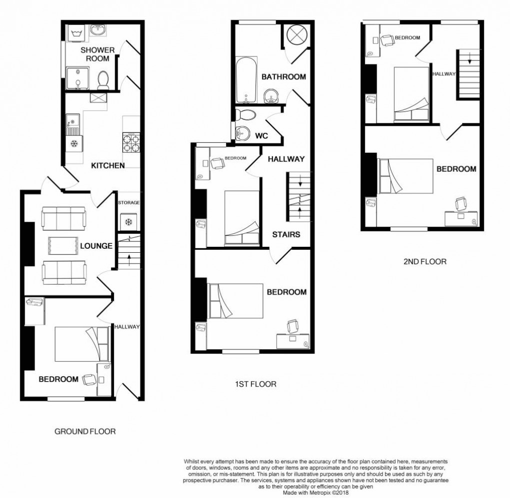 Floorplan for St Leonards Rd, Clarendon Park, LE2 1WT