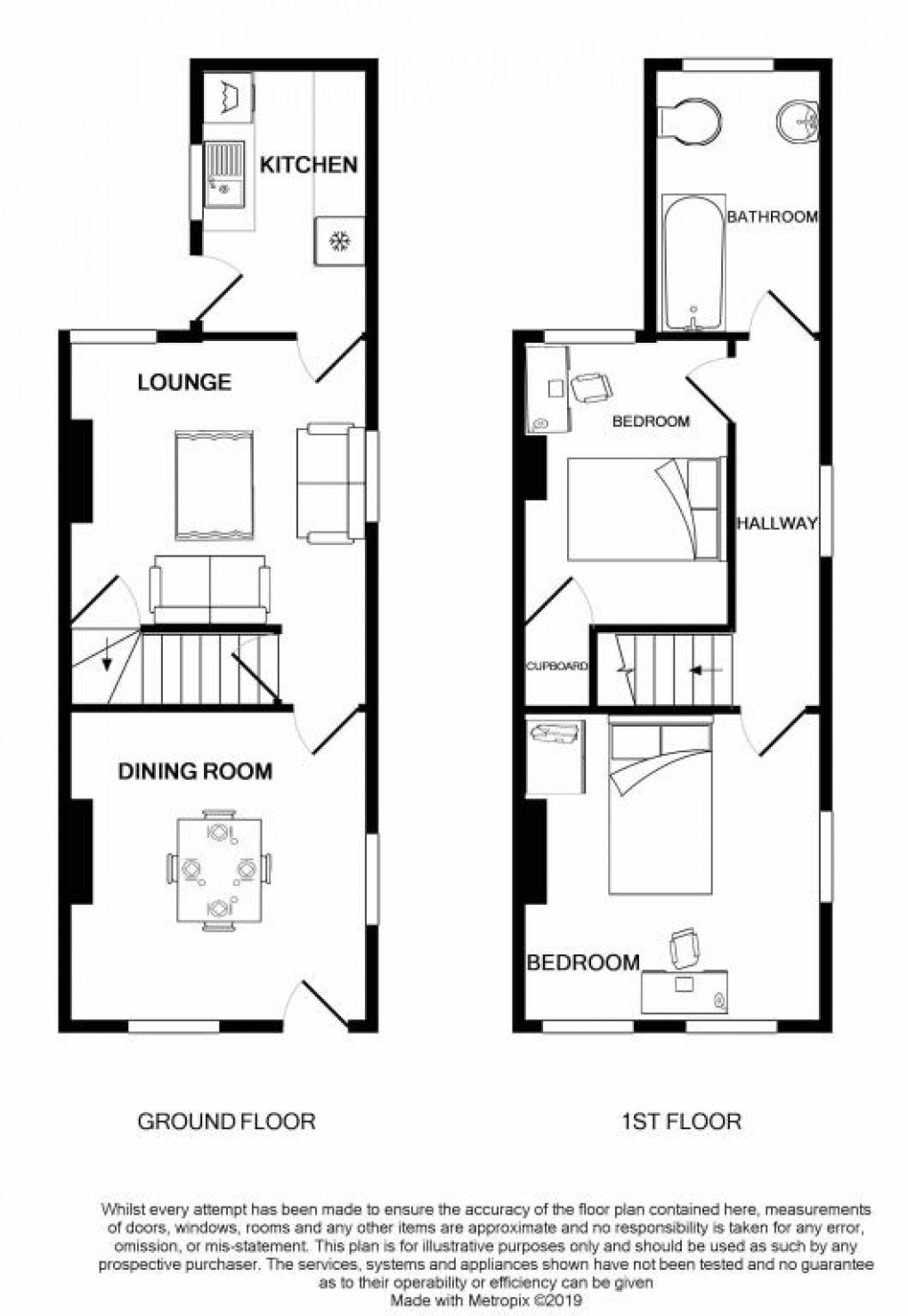 Floorplan for Cradock Road, Clarendon Park, LE2 1TD