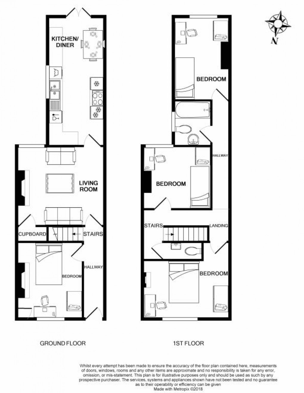 Floorplan for Fleetwood Road, Clarendon park, LE2 1YA