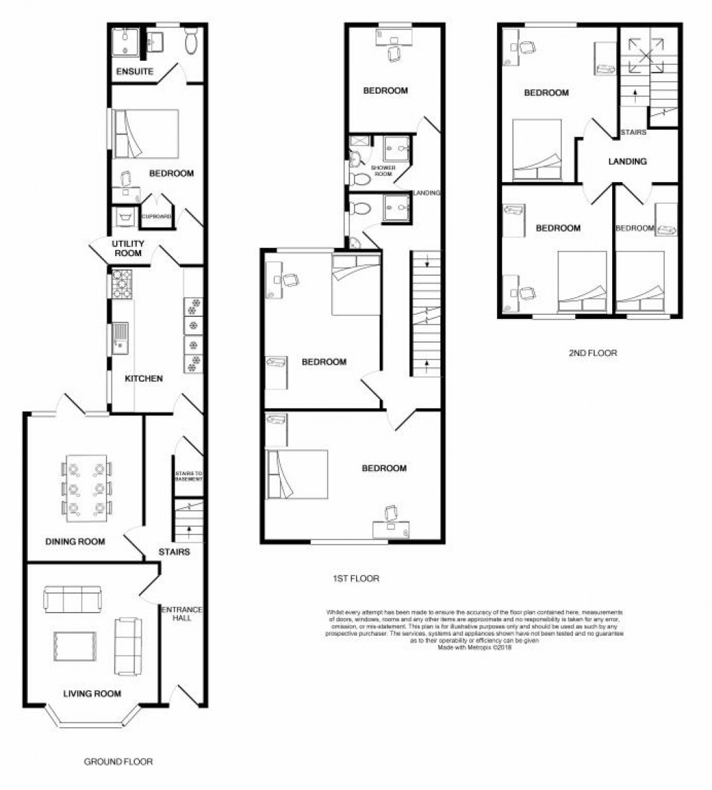 Floorplan for Springfield Rd, Clarendon Park, LE2 3BB