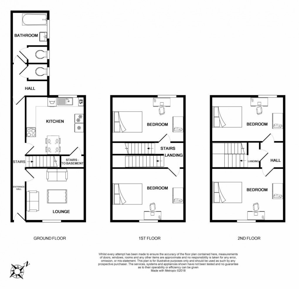 Floorplan for Upper King St, LE1 6XF