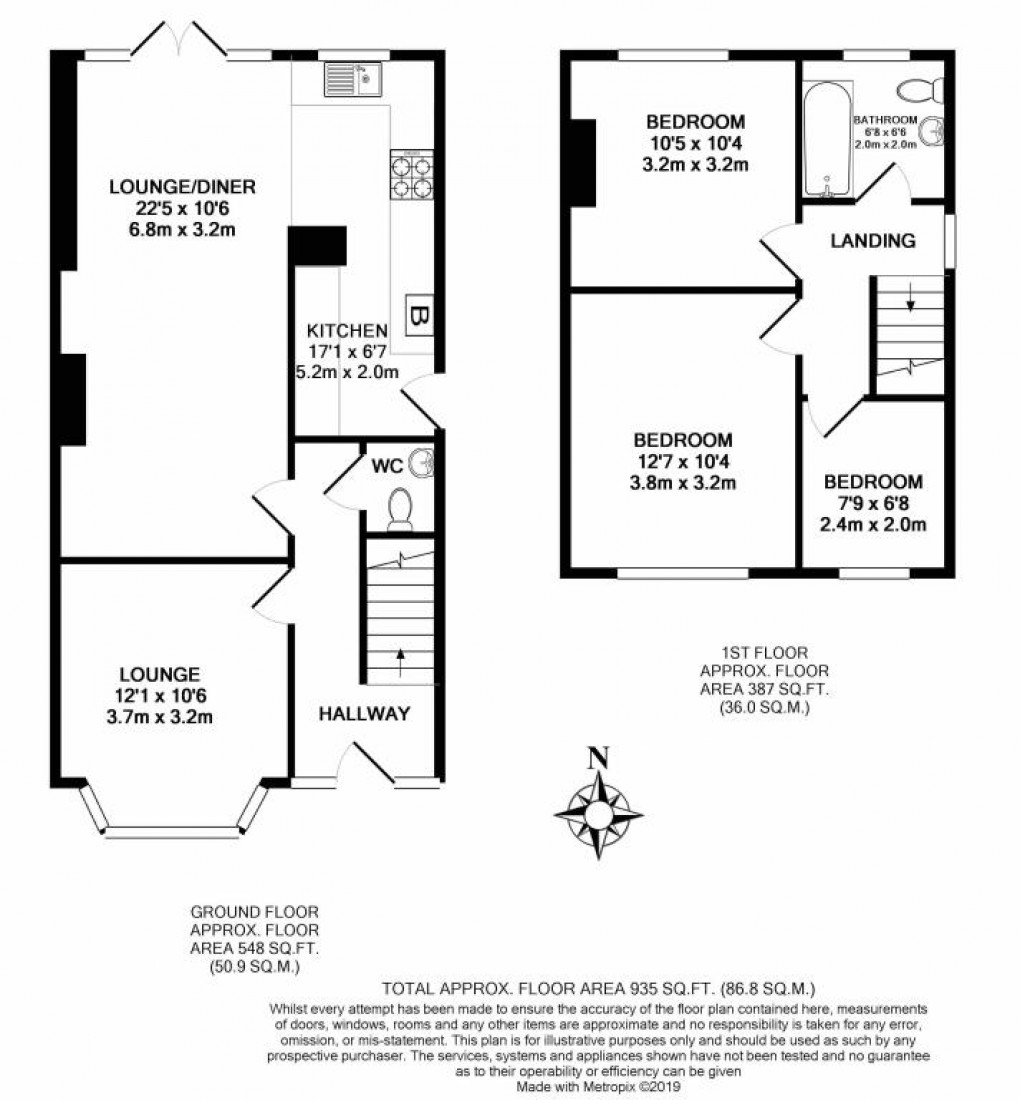 Floorplan for Milford Road, LE2 3FG