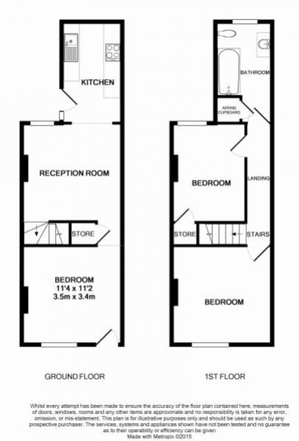 Floorplan for Oxford Road, Clarendon Park, LE2 1TN